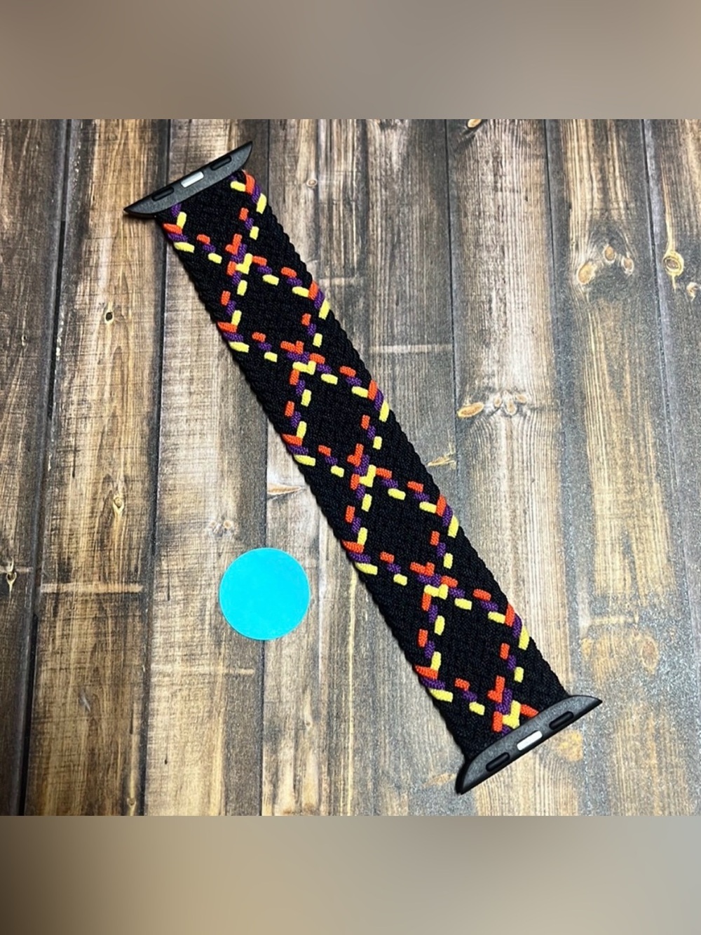 5for$10 Braided 38mm/40mm/41mm Apple watch bands Black Red Yellow Woven Band